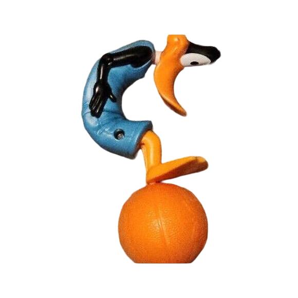 McDonald’s Toy Daffy Duck Space Jam Basketball with Ball - Picture 1 of 3